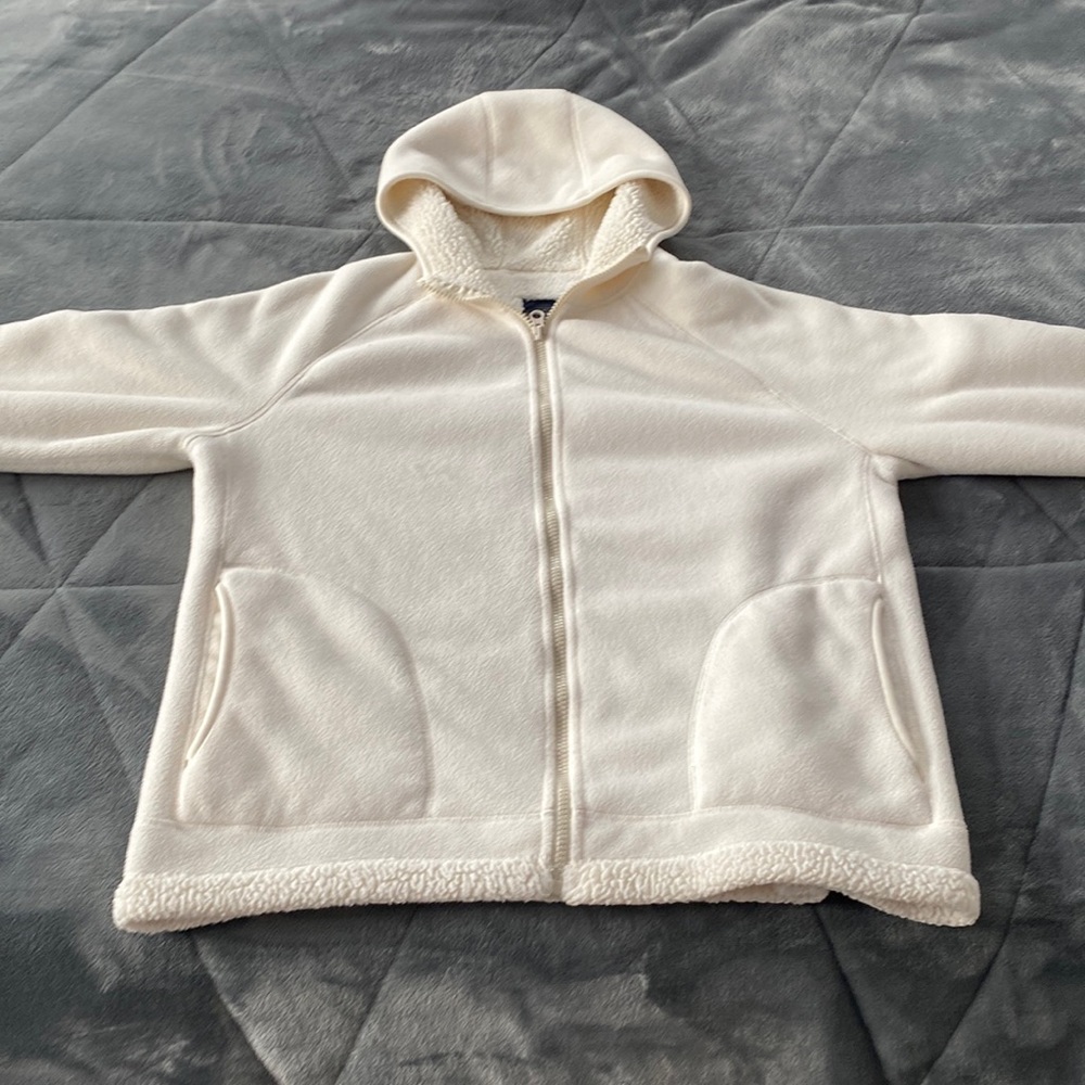 White zip up from faded glory